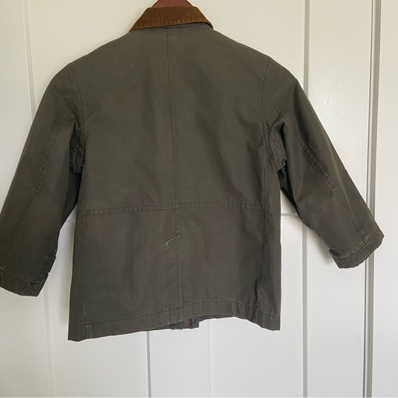 Polo by Ralph Lauren Green w/Plaid lining & Corduroy collar Jacket - Size 6 - Picture 14 of 14